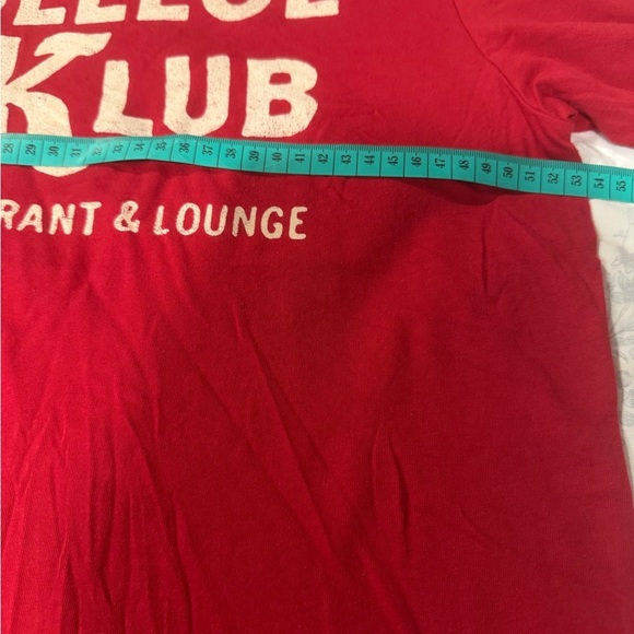 Tailgate Men's Kollege Klub Graphic T-Shirt Red Size S - Picture 7 of 8